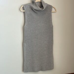 Aritzia wilfred mock neck tunic sweater